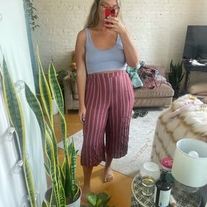 American eagle soft striped pants